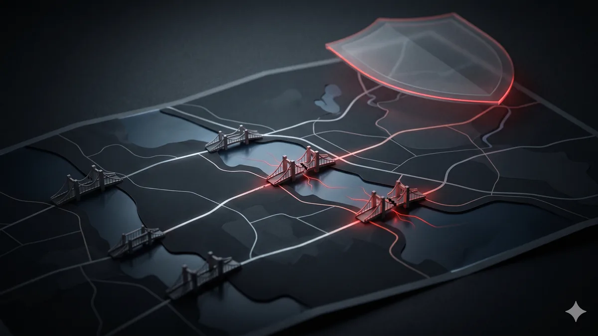 El mapa del robo en 2026: los puentes, zona saqueada