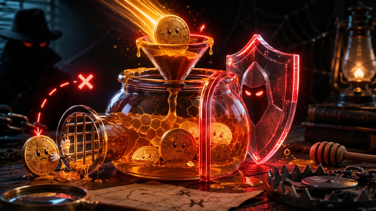 Qué es un honeypot: la trampa del token que no puedes vender